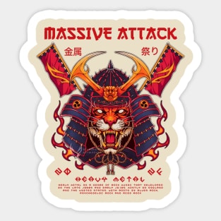 massive attack Sticker